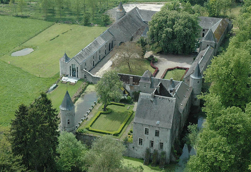 Le château Gaiffier, Belgium